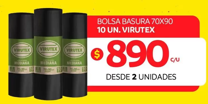Virutex - Bolsa Basura