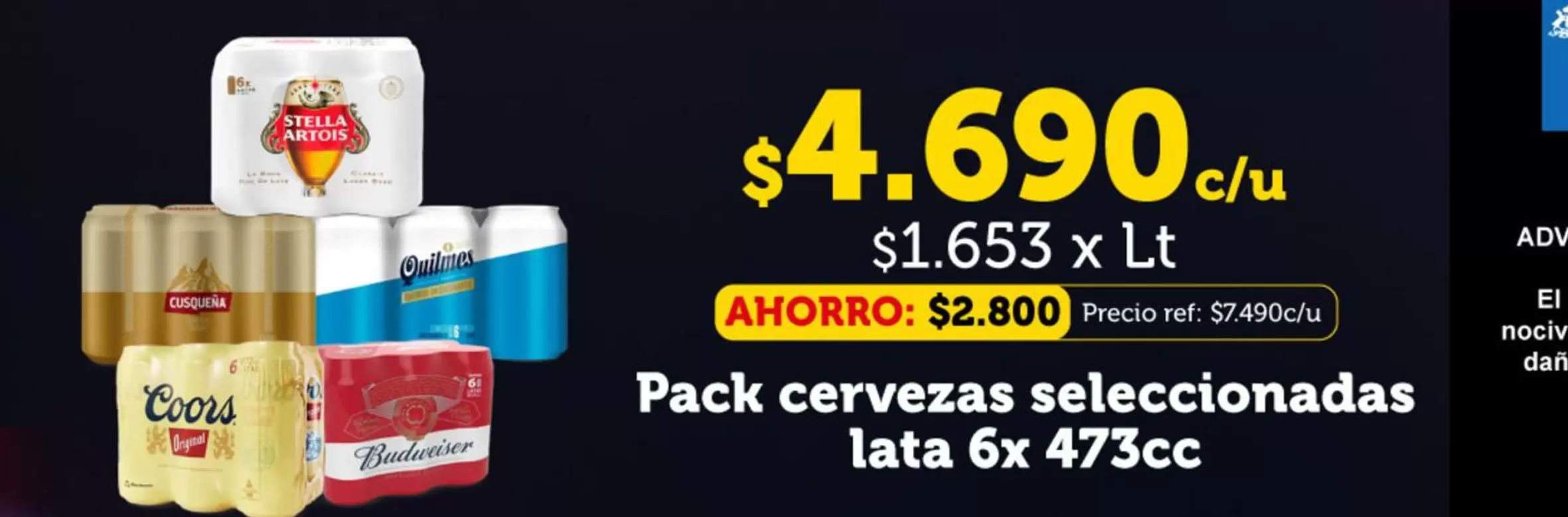 Coors - Pack Cervezas Seleccionadas Lata