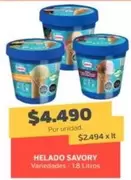 Savory - Helado
