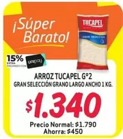 Tucapel - Arroz G°2 Gran Seleccion Grano Largo Ancho