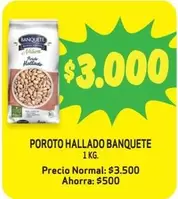 Banquete - Poroto Hallado