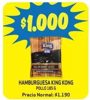 king   - Hamburguesa King Kong