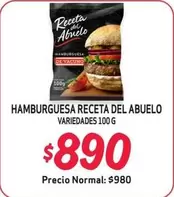 Abuelo - Hamburguesa Receta Del
