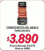 Abuelo - Chorizo Receta Del