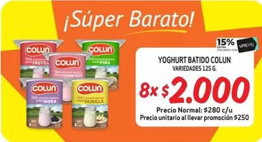 Colun - Yoghurt Batido