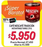 Nescafé - Café Tradicion Istantaneo Tarro