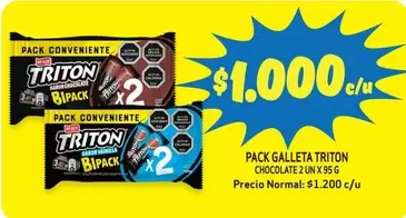 Tritón - Pack Galleta