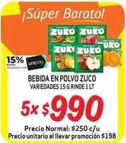 Zuko - Bebida En Polvo