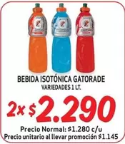 Gatorade - Bebida Isotónica
