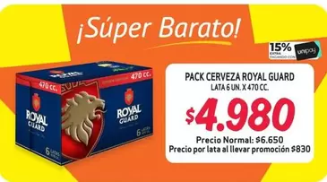 Royal Guard - Pack Cerveza