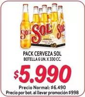 Sol - Pack Cerveza