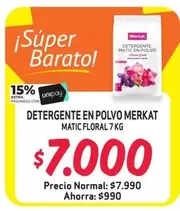 Merkat - Detergente En Polvo