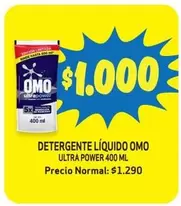Omo - Detergente Líquido Ultra Power