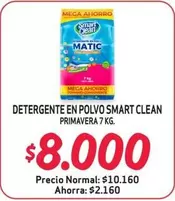 Clean - Detergente En Polvo Smart  Primavera