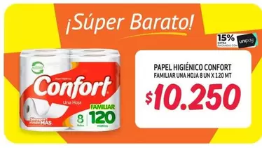 Confort - Papel Higiénico
