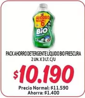 BIOFrescura - Pack Ahorro Detergente Líquido Bio
