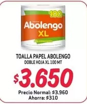 Abolengo - Toalla Papel