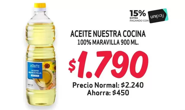 Maravilla - Aceite Nuestra Cocina