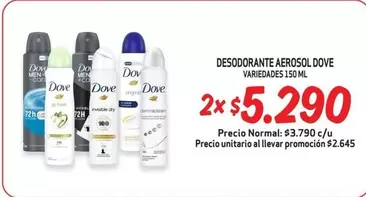 Dove - Desodorante Aerosol