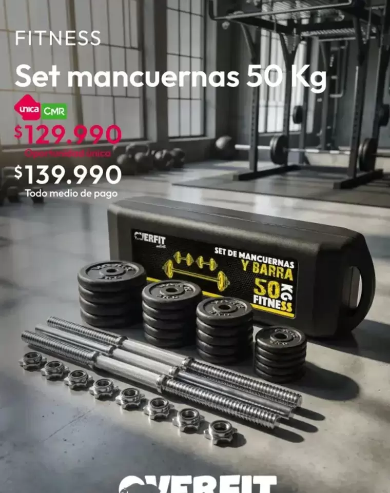 Fitness Set Mancuernas