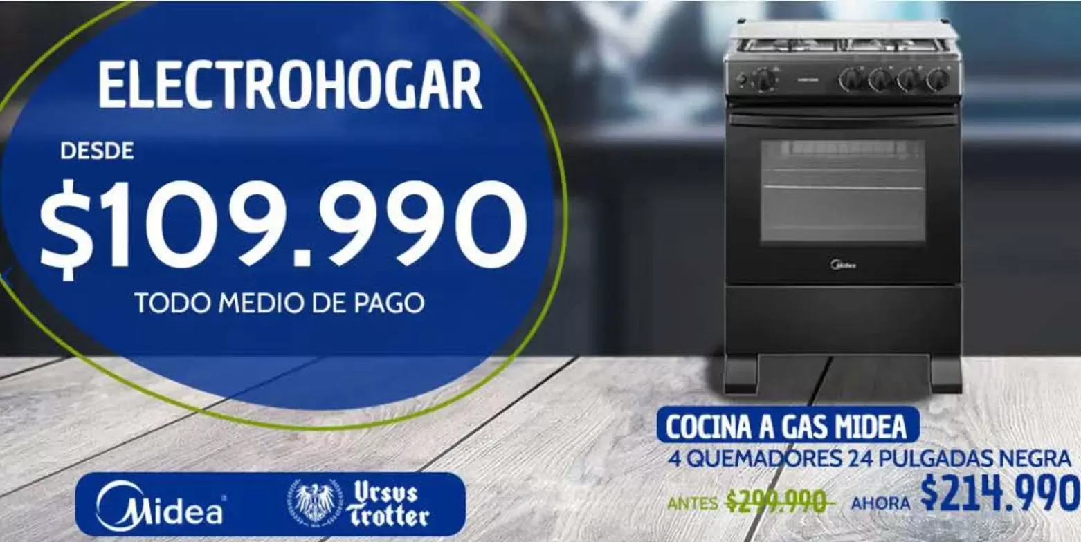 Midea - Cocina A Gas
