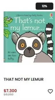 Thats Not My Lemur