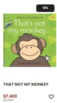 Soft - Thats not my monkey