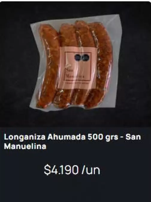 Longaniza Ahumada