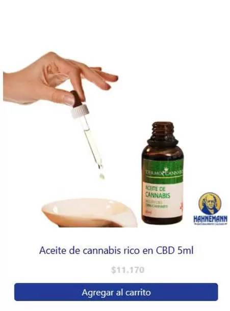 Aceite De Cannabis Rico En CBD