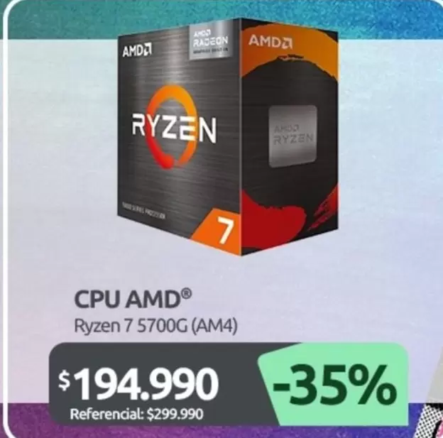 AMD - Ryzen 7 5700g (Am4)