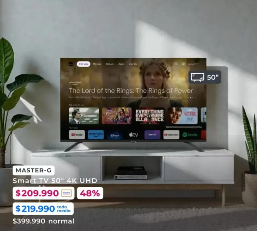 LG - Master-g Smart Tv 50" 4k Uhd