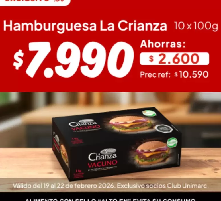 La Crianza - Hamburguesa