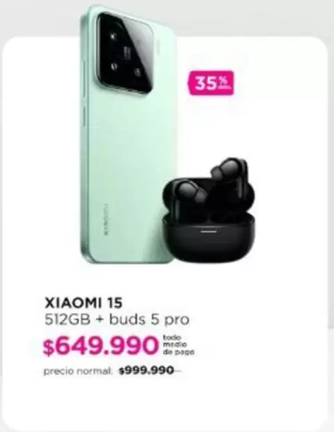 Xiaomi - 15 512gb + Buds 5 Pro