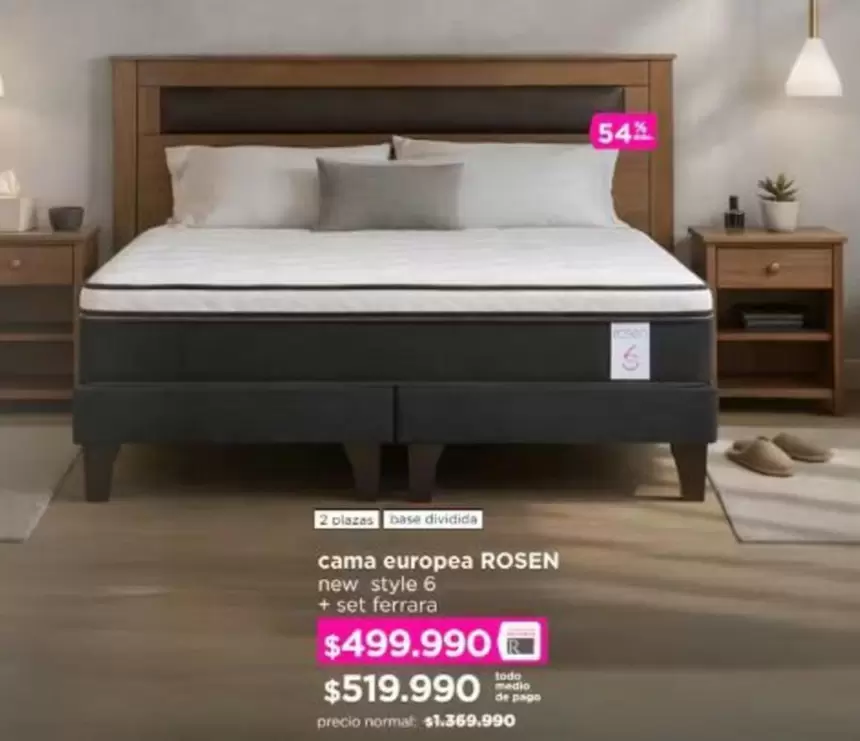 Rosen - Cama Europea