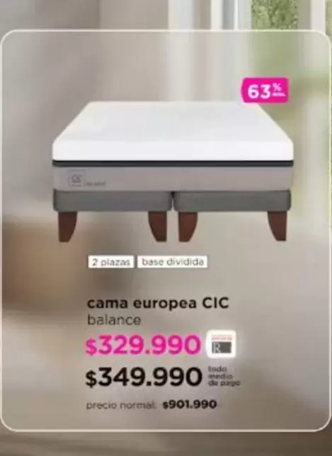 Cic - Cama Europea