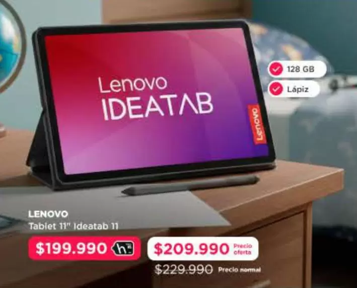 Lenovo - Tablet 11" Ideatab 11