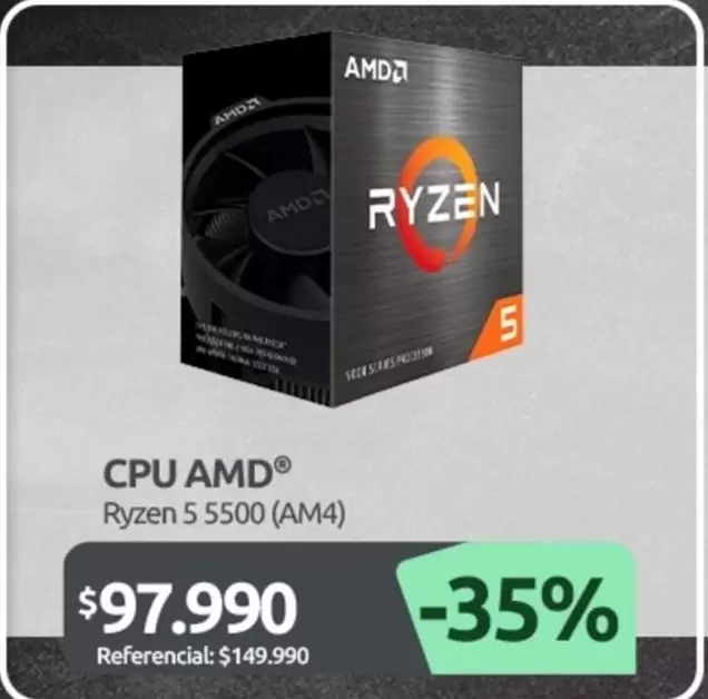 AMD - Ryzen 5 5500 (AM4)