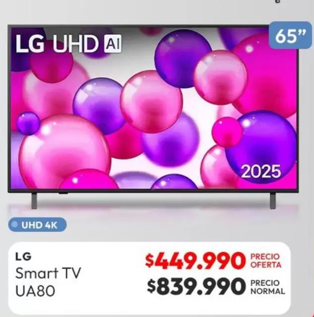 LG - Smart Tv Ua80
