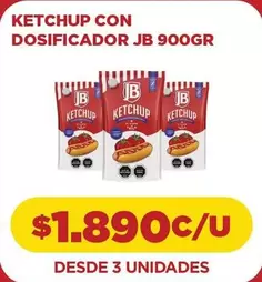 JB - Ketchup Con Dosificador