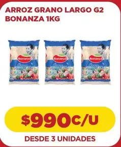 Bonanza - Arroz Grano Largo G2