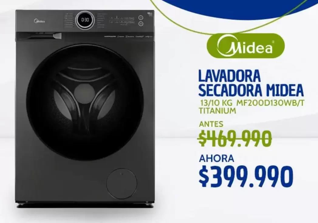 Midea - Lavadora Secadora