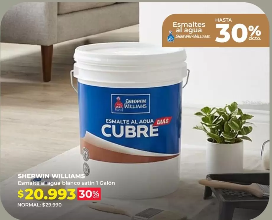 Williams - Ermatelas La Gamb Bianco Satin 1 Galon