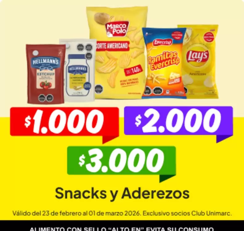 Hellmann's - Snacks Y Aderezos