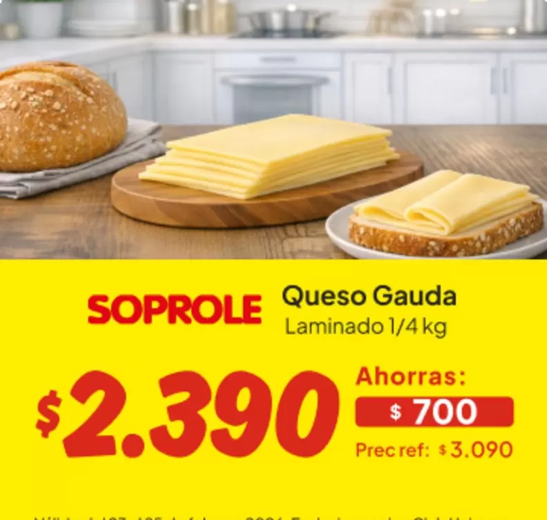 Soprole - Queso Gauda