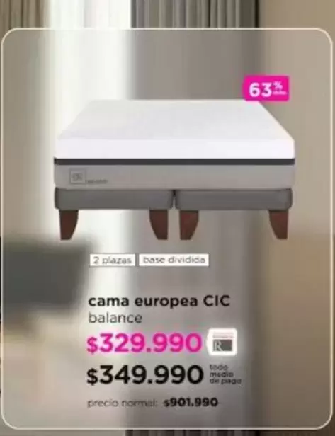 Cic - Cama Europea Balance