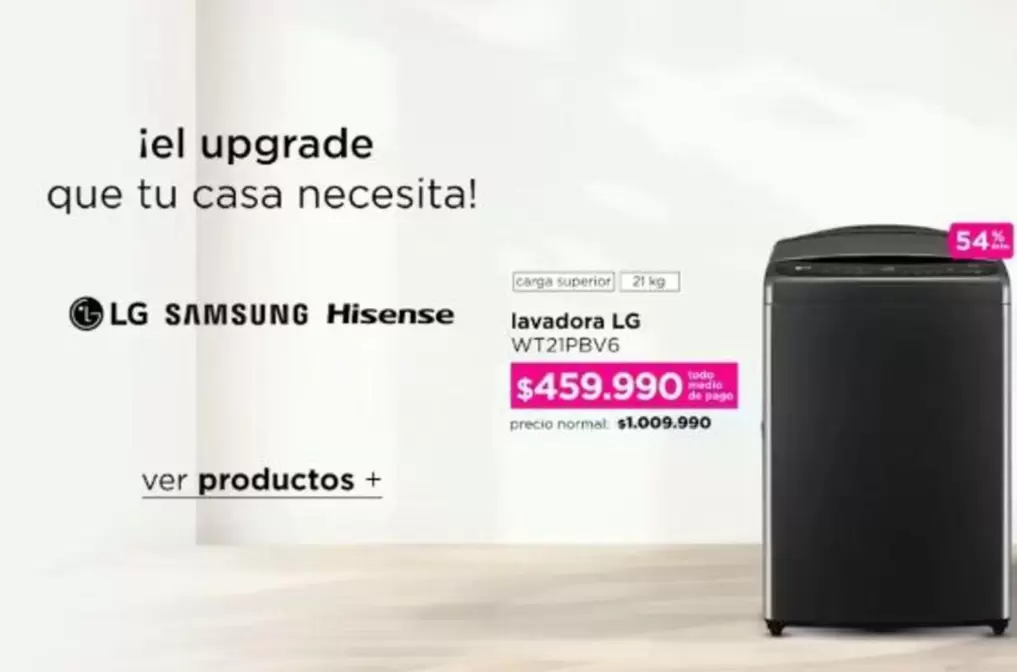 LG - lavadora  WT2PVR6