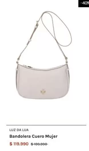 Bandolera Cuero Mujer