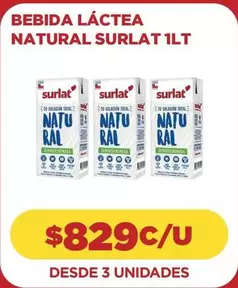 Surlat - Bebida Láctea Natural