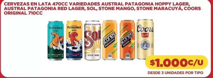 Austral - Cervezas En Lata