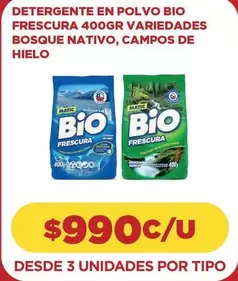 Bio - Detergente En Polvo  Frescura